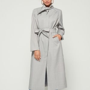 Stylekeepers | Casting Call Grey Mini Check Trench